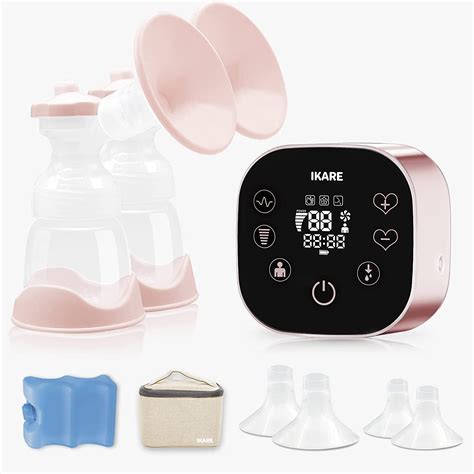 Moms can personalize their setting with the six suction and 20 levels of cycle for mom’s comfortability. . Ikare breast pump